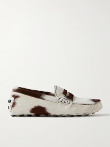 Gommino Macro printed calf hair loafers Gommino Macro printed calf hair loafers