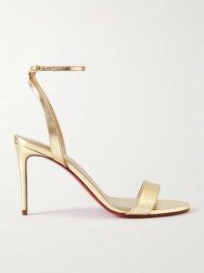 Loubigirl 85 metallic leather sandals Loubigirl 85 metallic leather sandals
