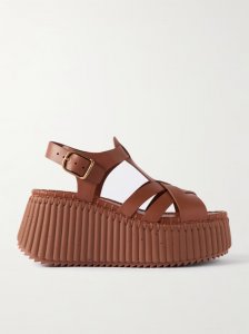 Nama leather platform sandals Nama leather platform sandals