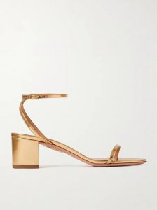 Olie 50 metallic leather sandals Olie 50 metallic leather sandals