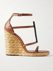 Cassandra leather wedge sandals Cassandra leather wedge sandals