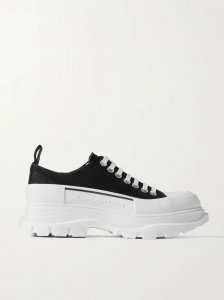 Tread Slick canvas exaggerated-sole sneakers Tread Slick canvas exaggerated-sole sneakers