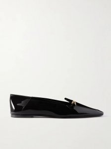 Chris embellished patent-leather loafers Chris embellished patent-leather loafers