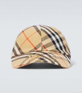 BurberryBurberry Check baseball cap BurberryBurberry Check baseball cap
