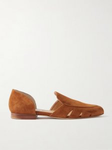 Rory cutout suede flats Rory cutout suede flats