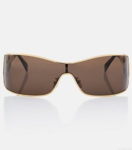 Celine EyewearTriomphe Metal Racer shield sunglasses Celine EyewearTriomphe Metal Racer shield sunglasses