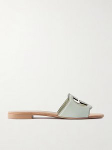 Cutout suede sandals Cutout suede sandals