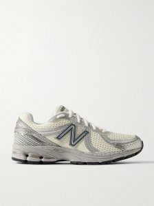 860v2 Ceres rubber and leather-trimmed mesh sneakers 860v2 Ceres rubber and leather-trimmed mesh sneakers
