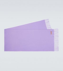 Acne StudiosFringed wool scarf Acne StudiosFringed wool scarf