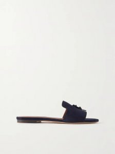 Summer Charms suede slides Summer Charms suede slides