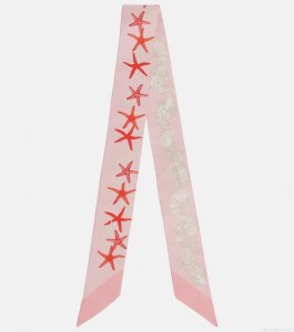 VersaceBarocco Sea silk twill scarf VersaceBarocco Sea silk twill scarf