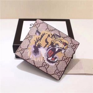 Gucci Tiger Print GG Supreme Wallet Replica Gucci Tiger Print GG Supreme Wallet Replica