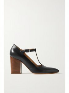 Triana leather Mary Jane point-toe pumps Triana leather Mary Jane point-toe pumps