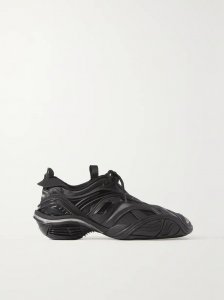Tyrex logo-print rubber, mesh and faux leather sneakers Tyrex logo-print rubber, mesh and faux leather sneakers