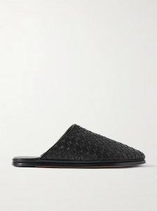 Intrecciato leather slippers Intrecciato leather slippers
