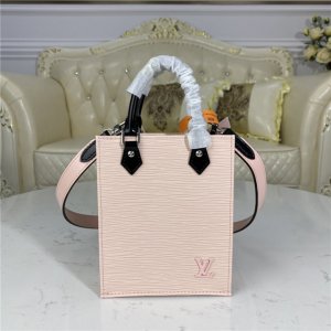Louis Vuitton Petit SAC Plat Rose Epi Louis Vuitton Petit SAC Plat Rose Epi
