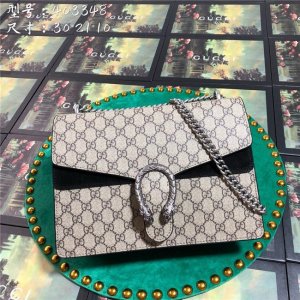 Gucci Dionysus Medium GG Shoulder Bag Suede Brown canvas (Varied Colors) Gucci Dionysus Medium GG Shoulder Bag Suede Brown canvas (Varied Colors)