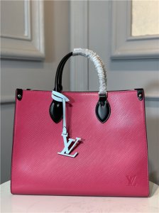 Louis Vuitton Onthego MM Epi Leather Pivoine Louis Vuitton Onthego MM Epi Leather Pivoine