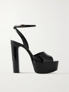 Jodie patent-leather platform sandals Jodie patent-leather platform sandals