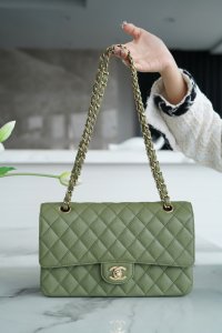 CHANEL HANDBAG light green CHANEL HANDBAG light green