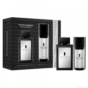 Kit Perfume Banderas The Secret Masculino Eau de Toilette 100 ml + Desodorante 150 ml Kit Perfume Banderas The Secret Masculino Eau de Toilette 100 ml + Desodorante 150 ml