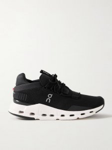 Cloudnova felt-trimmed mesh sneakers Cloudnova felt-trimmed mesh sneakers