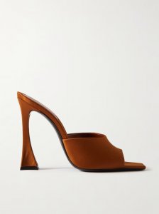 Hall satin mules Hall satin mules
