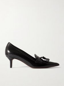 50 tasseled leather pumps 50 tasseled leather pumps