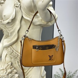 Louis Vuitton Marelle Epi Leather Bag Honey Gold Louis Vuitton Marelle Epi Leather Bag Honey Gold