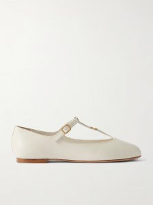 Marcie embellished leather ballet flats Marcie embellished leather ballet flats