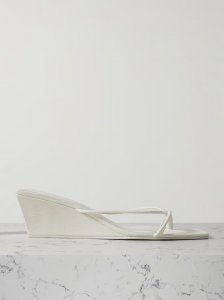 Leather wedge sandals Leather wedge sandals