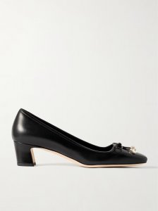 Elme 45 embellished leather pumps Elme 45 embellished leather pumps