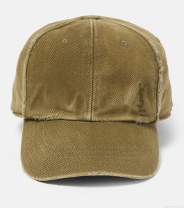 Saint LaurentCassandre distressed baseball cap Saint LaurentCassandre distressed baseball cap