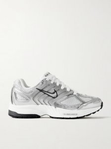 Air Pegasus 2K5 metallic leather and mesh sneakers Air Pegasus 2K5 metallic leather and mesh sneakers