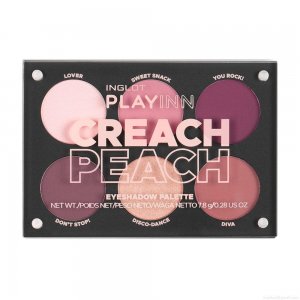Paleta De Sombras Inglot Playinn Creach Peach 8,4 g Paleta De Sombras Inglot Playinn Creach Peach 8,4 g