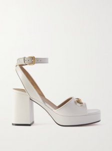 Lady horsebit-detailed leather sandals Lady horsebit-detailed leather sandals