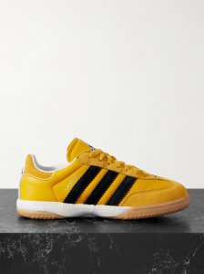 Samba MN suede-trimmed leather sneakers Samba MN suede-trimmed leather sneakers