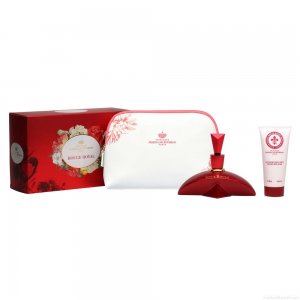 Kit Perfume Marina de Bourbon Rouge Royal Feminino Eau de Parfum 100 ml + Loção Corporal 100 ml + Necessaire Kit Perfume Marina de Bourbon Rouge Royal Feminino Eau de Parfum 100 ml + Loção Corporal 100 ml + Necessaire