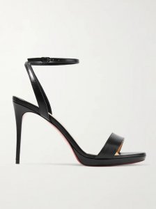 Loubi Queen 100 leather sandals Loubi Queen 100 leather sandals