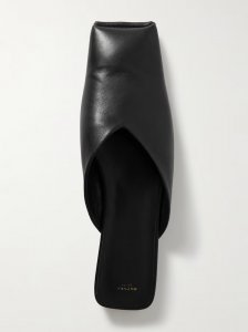 Leather mules Leather mules