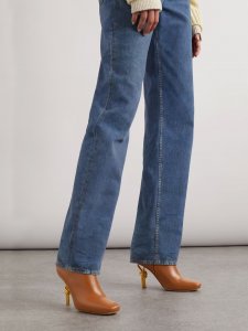 Knot leather ankle boots Knot leather ankle boots