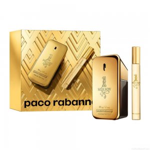 Kit Perfume Paco Rabanne 1 Million Eau de Toilette Masculino 50 ml + Miniatura 10 ml Kit Perfume Paco Rabanne 1 Million Eau de Toilette Masculino 50 ml + Miniatura 10 ml