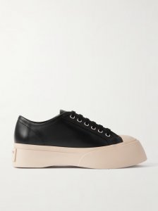 Pablo leather platform sneakers Pablo leather platform sneakers