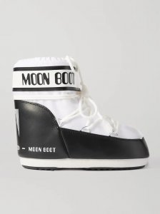 Icon Low shell and faux leather snow boots Icon Low shell and faux leather snow boots