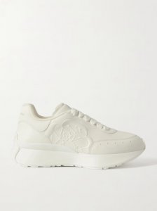 Embossed leather sneakers Embossed leather sneakers