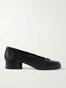 Tabi split-toe leather ballet flats Tabi split-toe leather ballet flats