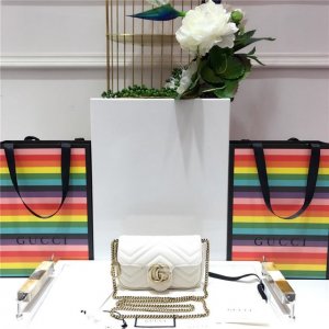 Gucci GG Marmont Matelasse Leather Super Mini Bag (Varied Colors) Gucci GG Marmont Matelasse Leather Super Mini Bag (Varied Colors)