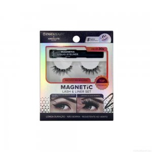 Cílios Postiços Curto Absolute New York Istabeauty Magnetic 702 Preto 1 Par Cílios Postiços Curto Absolute New York Istabeauty Magnetic 702 Preto 1 Par