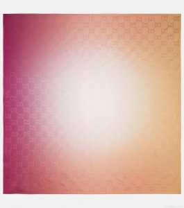 GucciGG silk jacquard scarf GucciGG silk jacquard scarf