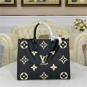 Louis Vuitton OnTheGo MM Monogram Empreinte Leather Black Louis Vuitton OnTheGo MM Monogram Empreinte Leather Black